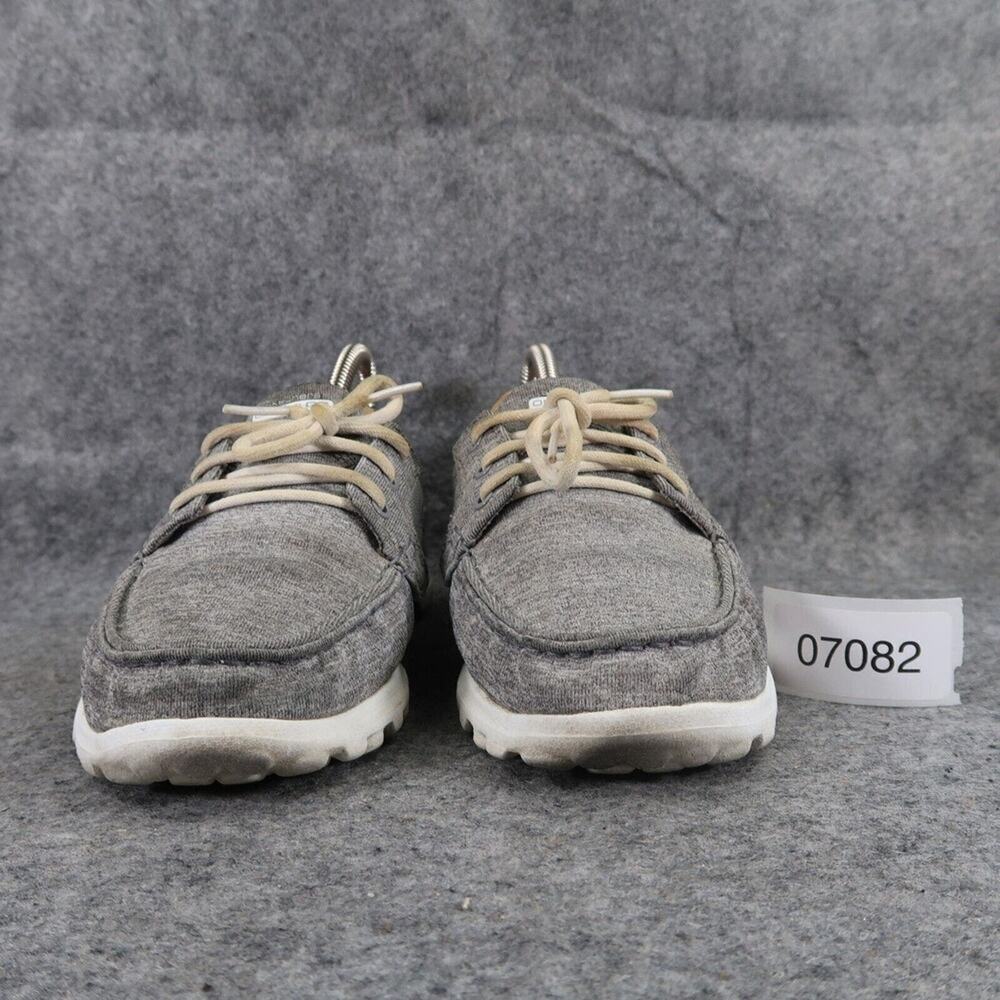 Skechers Shoes Womens 6 Casual Sneaker Active On The Go Comfort Walking Grey Moc - Picture 3 of 13